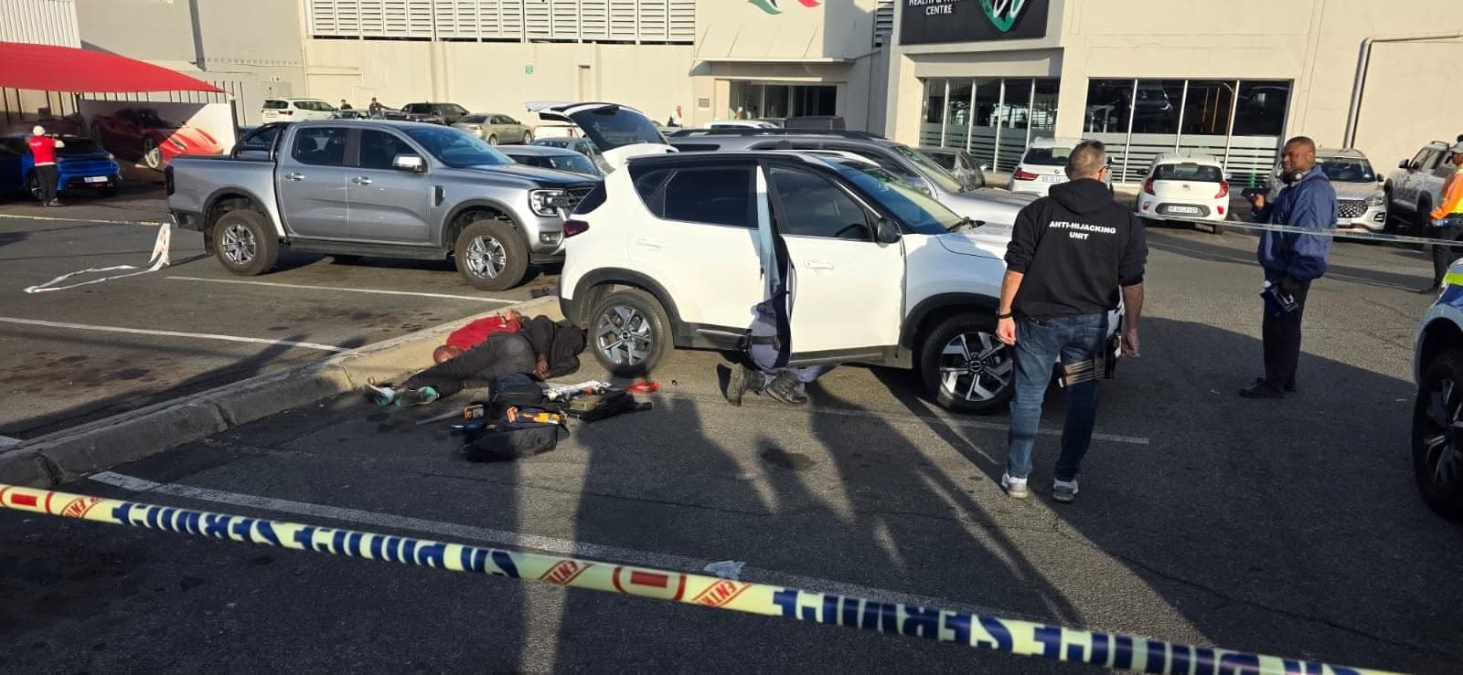 NoJack Operations Report: Vehicle Theft Syndicate Taken Down at Northmead Mall, Benoni