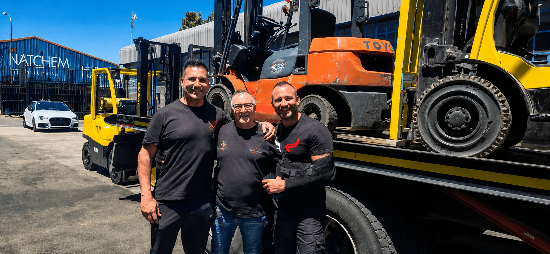 Stolen Forklift Tracked to Pietermaritzburg — Stolen-Goods Warehouse Exposed