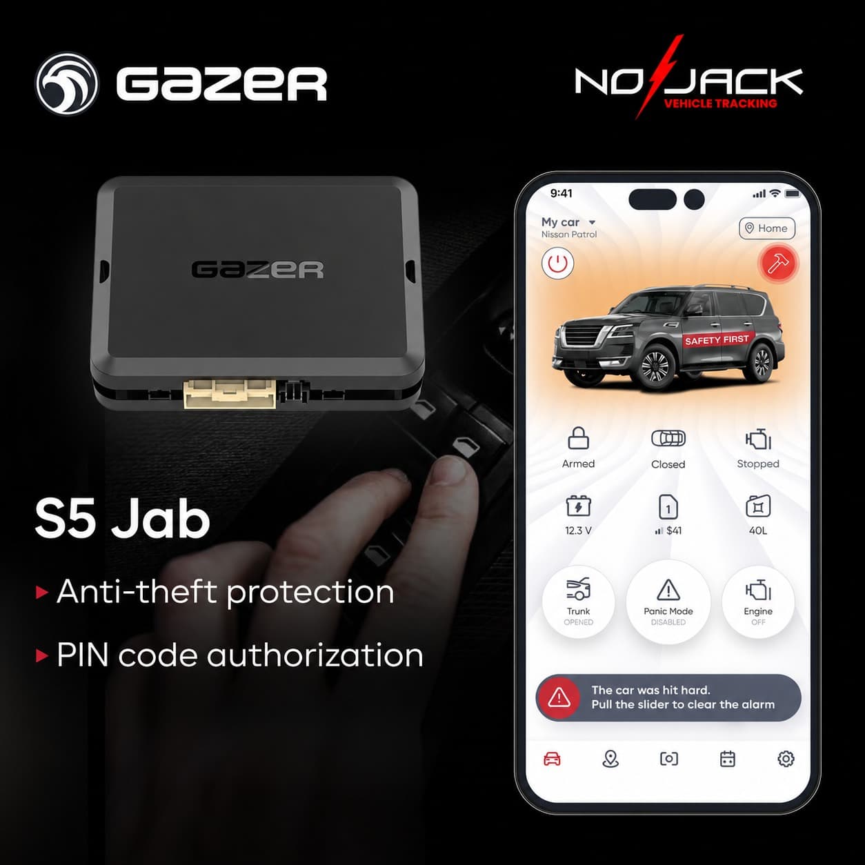 Gazer S5 Jab module