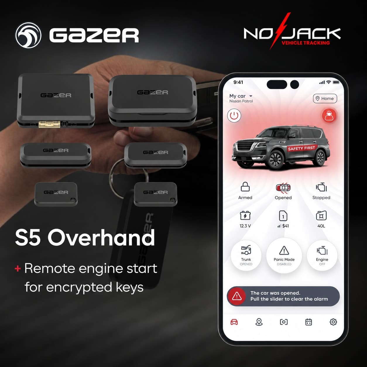 Gazer S5 Overhand module