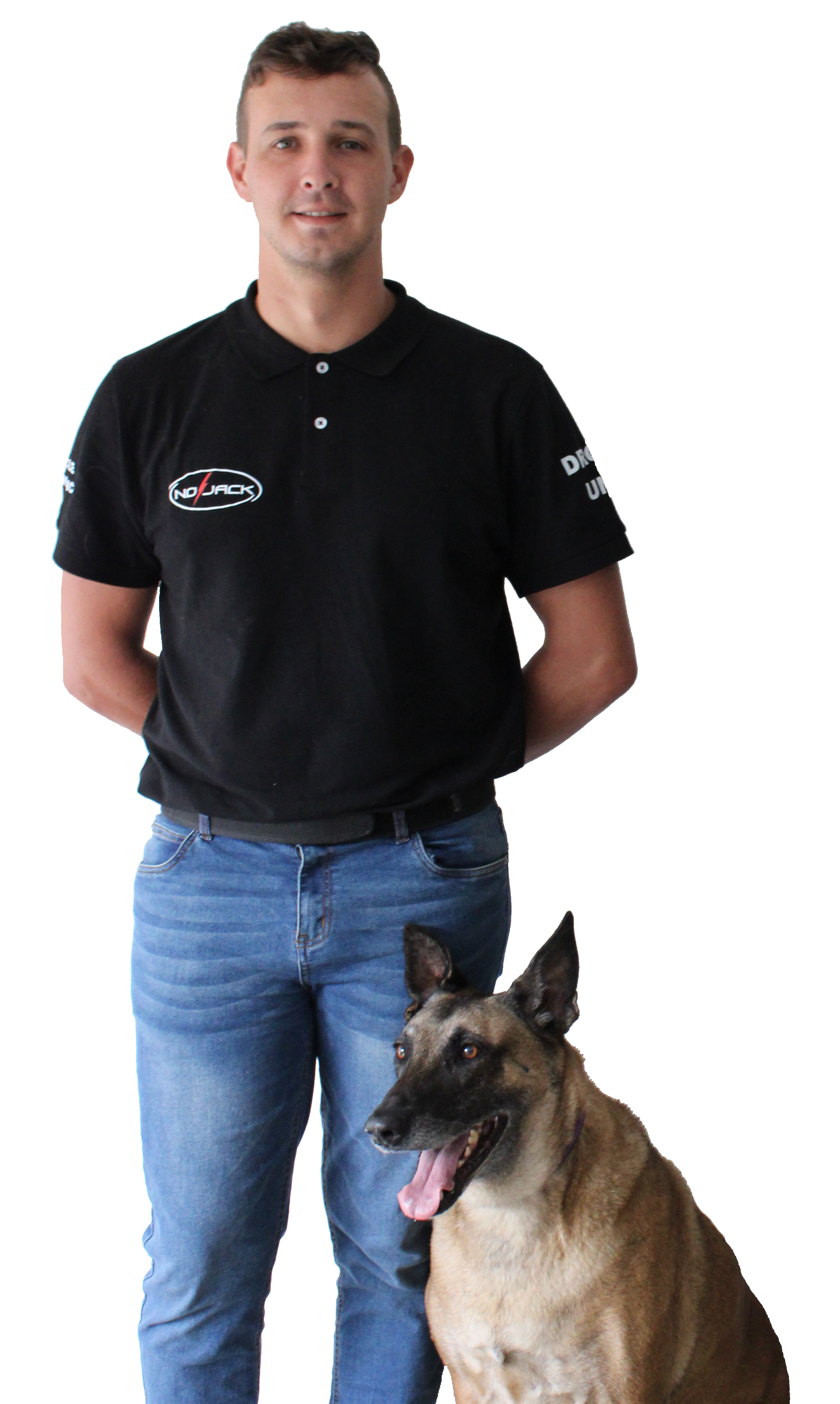 Frederick Koen and Service Dog Kyra